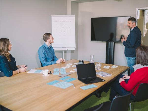 Besprechungsraum im Coworking kup. Ravensburg
