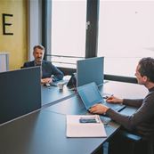 Open-Space-Bereich im Coworking kup. Ravensburg Open-Space-Bereich im Coworking kup. Ravensburg